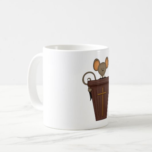 Church Mouse Kaffeetasse (Vorderseite Links)