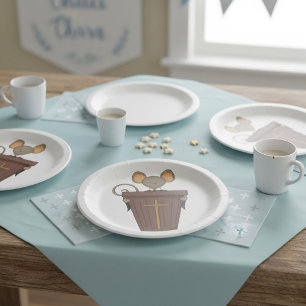 Church Mouse Pappteller