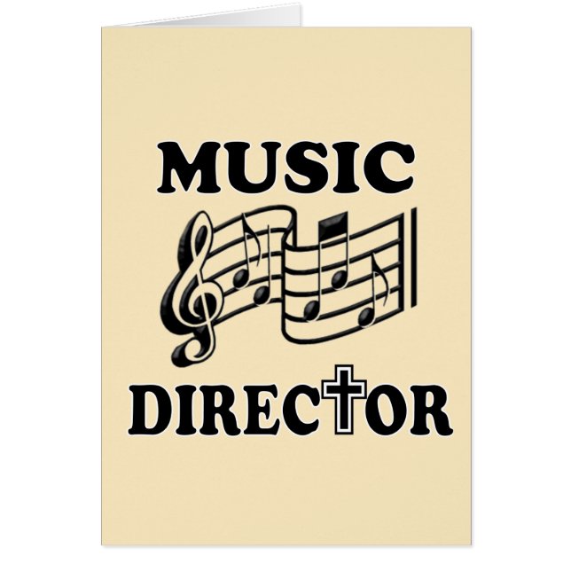 CHURCH MUSIC DIRECTOR (Vorne)