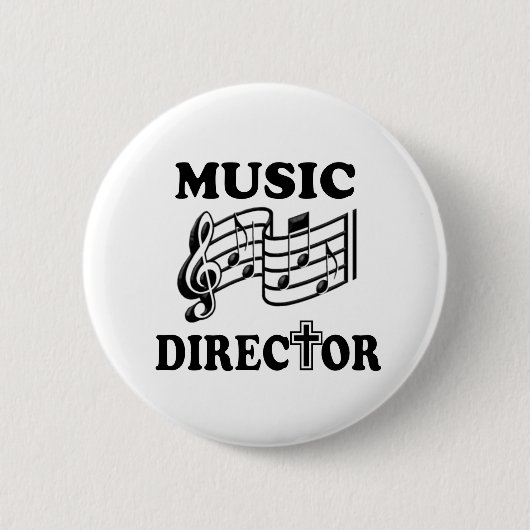 CHURCH MUSIC DIRECTOR BUTTON (Vorderseite)