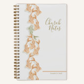 Church Notes Spiral Notebook Notizblock (Vorderseite)