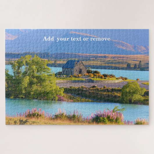 Church of Good Shepherd, Lake Tekapo, Neuseeland, Puzzle (Horizontal)