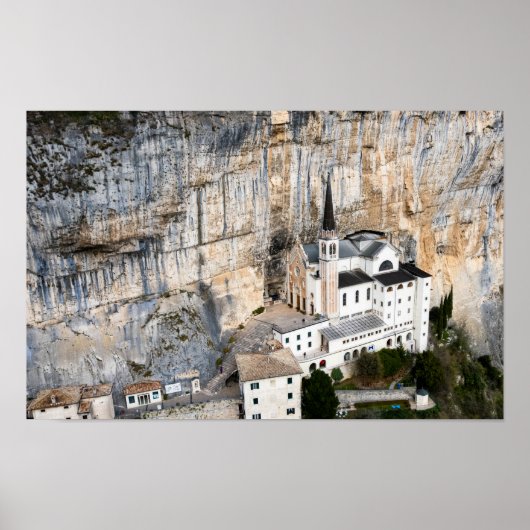 Church of Madonna della Corona Poster (Vorne)