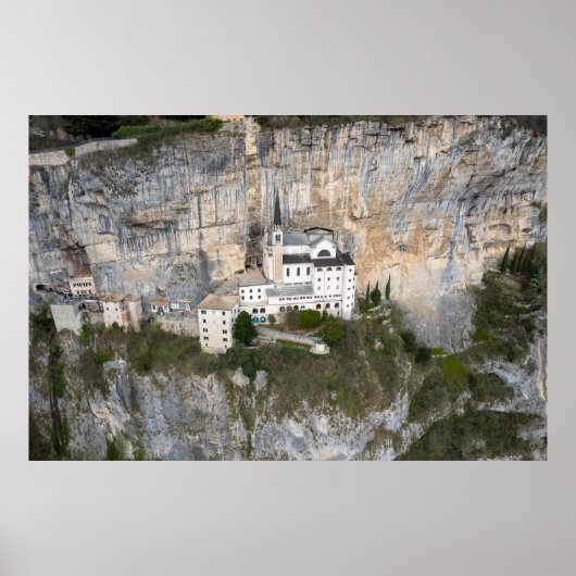 Church of Madonna della Corona Poster (Vorne)