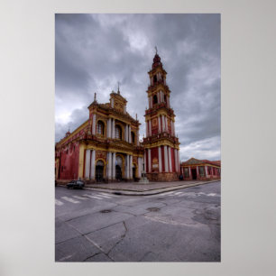 Church Of Saint Francis In Salta Poster