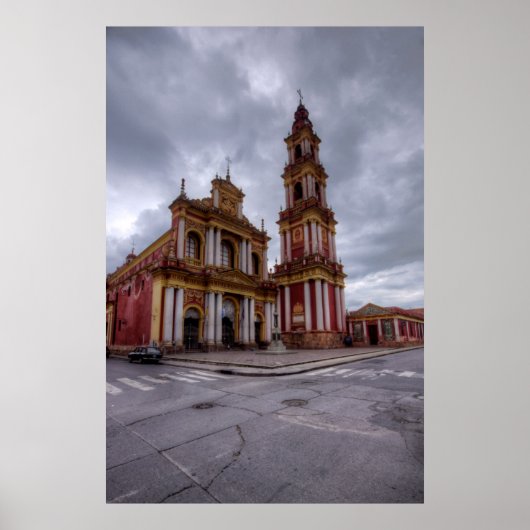 Church Of Saint Francis In Salta Poster (Vorne)