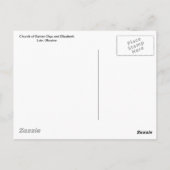 Church of Saints Olga and Elizabeth Postkarte (Rückseite)