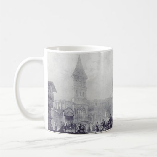 Church of the Abbey of Saint Philibert at Tounus Kaffeetasse (Links)