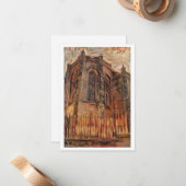 Church of the Holy Rude, Stirling Mitteilungskarte (Vorderseite/Rückseite Beispiel)