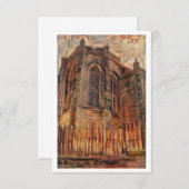 Church of the Holy Rude, Stirling Mitteilungskarte (Vorne/Hinten)