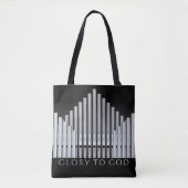 Church Organist All-Over-Print-Tasche, Schulter-Ta Tasche (Vorderseite)