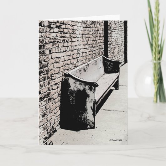 Church Pew Karte (Vorderseite)