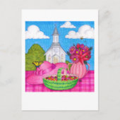 Church Picnic Inspiration Postcard Postkarte (Vorderseite)