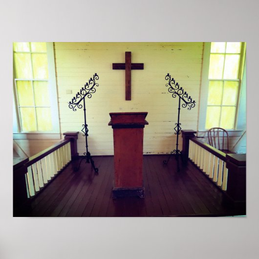 Church Podium 2 Poster (Vorne)