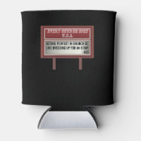 Church Relboard Signs Christlich Joke Schauspiel