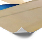 Church Roof and Bell Tower Griechenland Poster (Ecke)