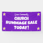 Church Rummage Sale Banner (Horizontal)