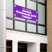 Church Rummage Sale Banner (Äußeres Gebäude)