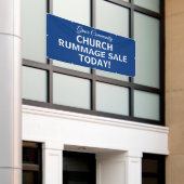Church Rummage Sale! Banner (Äußeres Gebäude)