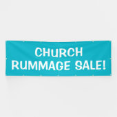Church Rummage Sale! Großer Banner (Horizontal)