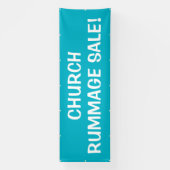 Church Rummage Sale! Großer Banner (Vertikal)