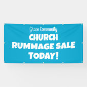 Church Rummage Sale! Personalisierter Banner (Horizontal)