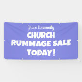 Church Rummage Sale! Personalisierter Banner (Horizontal)