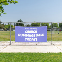 Church Rummage Sale! Personalisierter Banner