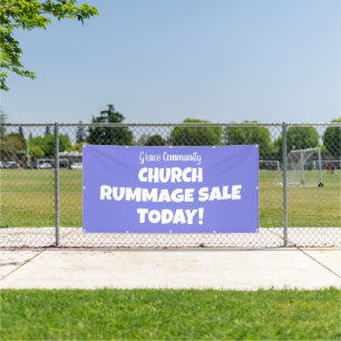 Church Rummage Sale! Personalisierter Banner