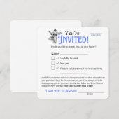 Church Salvation RSVP Card - Anpassbar (Vorne/Hinten)