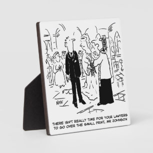 Church Service Wedding Vicar sagt Nein zu Anwälten Fotoplatte