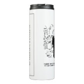 Church Service Wedding Vicar sagt Nein zu Anwälten Thermosbecher (Rückseite)