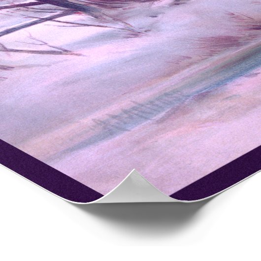 Church Services Weihnachtsabend Poster (Ecke)