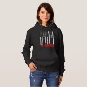 Church Sound Typ US Flag Audio Tech Engineer Hoodie (Vorne ganz)