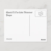 Church Spires Postkarte (Rückseite)