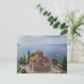 Church St.Kaneo, Ohrid - Mazedonien Postcard Postkarte (Stehend Vorderseite)