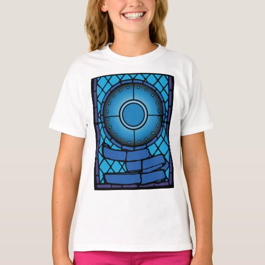 Church Stained Glass Window T-Shirt (Vorderseite)