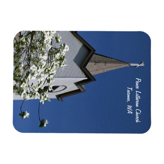 Church Steeple Magnet (Horizontal)
