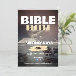 Church Sunday Service Anpassbare Flyer-Gestaltung Einladung