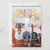 Church Sunday Service Anpassbare Flyer-Gestaltung Einladung (Vorderseite)