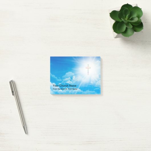 Church Theme Office Sticky Notepads Post-it Klebezettel (Büro)