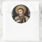 Church Windows 91 Runder Aufkleber (Tasche)