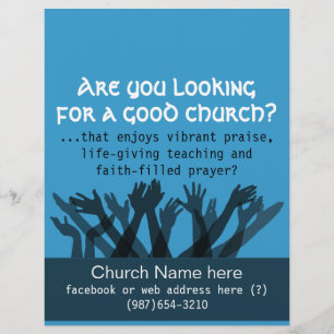 Church.Worship.Bible.Fellowship.Healing.Gebet Flyer