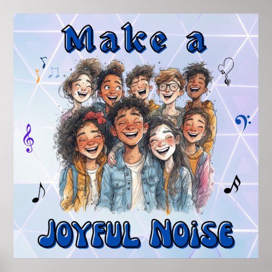 Church Youth Choir Poster (Vorne)