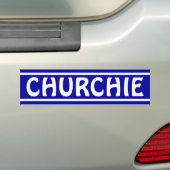 Churchie Autoaufkleber (Auf Auto)