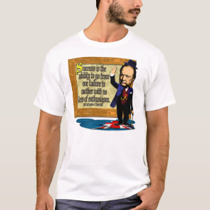Churchill auf Erfolg T-Shirt