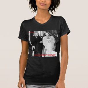 Churchill & Berühmter Heirats-Spruch T-Shirt