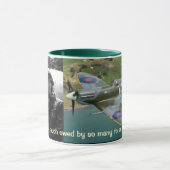 churchill, das raf ehrt tasse (Zentrum)