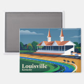 Churchill Downs Kentucky Magnet (Vorderseite/Rückseite)