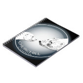 Churchill Eisbär-Notizbuch-Bärn-Kunst-Zeitschrift Notizblock (Linke Seite)